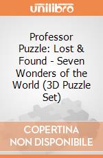 Professor Puzzle: Lost & Found - Seven Wonders of the World (3D Puzzle Set) giochi