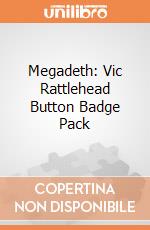 Megadeth: Vic Rattlehead Button Badge Pack gioco
