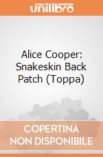 Alice Cooper: Snakeskin Back Patch (Toppa) giochi