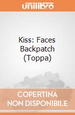 Kiss: Faces Backpatch (Toppa) giochi
