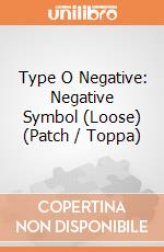 Type O Negative: Negative Symbol (Loose) (Patch / Toppa)