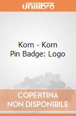 Korn - Korn Pin Badge: Logo giochi