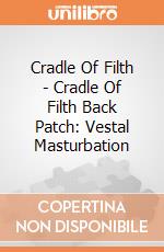 Cradle Of Filth - Cradle Of Filth Back Patch: Vestal Masturbation giochi