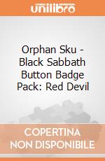 Orphan Sku - Black Sabbath Button Badge Pack: Red Devil giochi