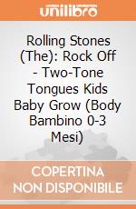 Rolling Stones (The): Rock Off - Two-Tone Tongues Kids Baby Grow (Body Bambino 0-3 Mesi) giochi