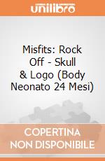 Misfits: Rock Off - Skull & Logo (Body Neonato 24 Mesi) giochi