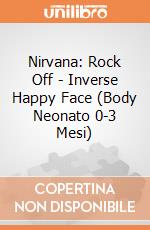 Nirvana: Rock Off - Inverse Happy Face (Body Neonato 0-3 Mesi) giochi