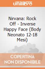 Nirvana: Rock Off - Inverse Happy Face (Body Neonato 12-18 Mesi) giochi