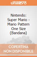 Nintendo: Super Mario - Mario Pattern One Size (Bandana) giochi