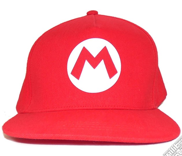 Nintendo: Super Mario - Badge Mario Snapback Cap One Size (Cappellino) gioco di GAF