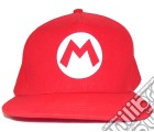 Nintendo: Super Mario - Badge Mario Snapback Cap One Size (Cappellino) giochi
