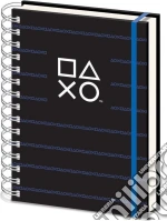 Playstation: Pyramid - Pinstripe Dark (A5 Wiro Notebook / Quaderno) giochi