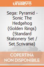 Sega: Pyramid - Sonic The Hedgehog (Golden Rings) (Standard Stationery Set / Set Scrivania) gioco