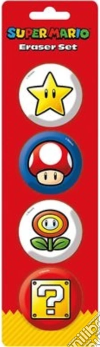 Pyramid: Super Mario (Essential) Eraser Set giochi
