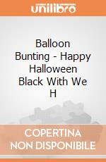 Balloon Bunting - Happy Halloween Black With We H gioco