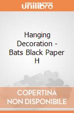 Hanging Decoration - Bats Black Paper H gioco