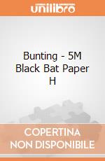 Bunting - 5M Black Bat Paper H gioco