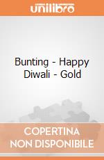 Bunting - Happy Diwali - Gold gioco