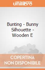Bunting - Bunny Silhouette - Wooden E gioco