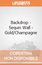 Backdrop - Sequin Wall - Gold/Champagne gioco