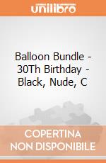 Balloon Bundle - 30Th Birthday - Black, Nude, C gioco