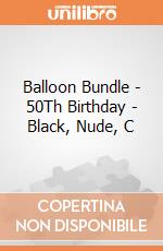 Balloon Bundle - 50Th Birthday - Black, Nude, C gioco