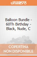 Balloon Bundle - 60Th Birthday - Black, Nude, C gioco