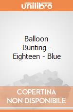 Balloon Bunting - Eighteen - Blue gioco