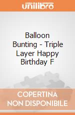 Balloon Bunting - Triple Layer Happy Birthday F gioco