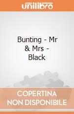 Bunting - Mr & Mrs - Black gioco