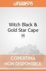 Witch Black & Gold Star Cape H gioco