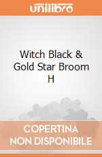 Witch Black & Gold Star Broom H gioco