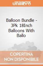 Balloon Bundle - 3Pk 18Inch Balloons With Ballo gioco