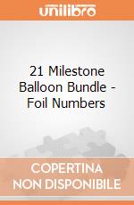 21 Milestone Balloon Bundle - Foil Numbers gioco