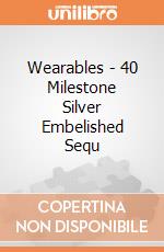 Wearables - 40 Milestone Silver Embelished Sequ gioco