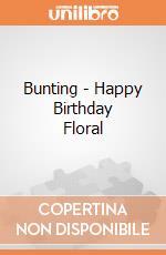 Bunting - Happy Birthday Floral gioco