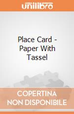 Place Card - Paper With Tassel gioco