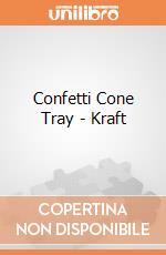 Confetti Cone Tray - Kraft gioco