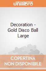 Decoration - Gold Disco Ball Large gioco