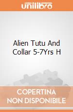 Alien Tutu And Collar 5-7Yrs H gioco