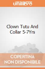 Clown Tutu And Collar 5-7Yrs gioco