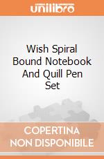 Wish Spiral Bound Notebook And Quill Pen Set gioco