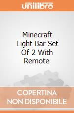 Minecraft Light Bar Set Of 2 With Remote gioco