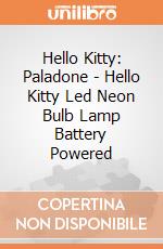 Hello Kitty: Paladone - Hello Kitty Led Neon Bulb Lamp Battery Powered giochi
