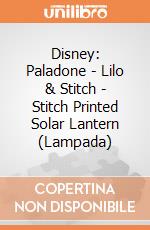 Disney: Paladone - Lilo & Stitch - Stitch Printed Solar Lantern (Lampada) giochi