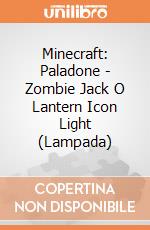 Minecraft: Paladone - Zombie Jack O Lantern Icon Light (Lampada) giochi