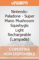 Nintendo: Paladone - Super Mario Mushroom Squishyglo Light Rechargeable (Lampada) giochi