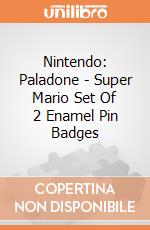 Nintendo: Paladone - Super Mario Set Of 2 Enamel Pin Badges giochi