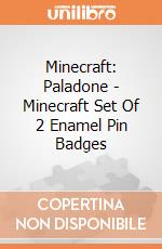 Minecraft: Paladone - Minecraft Set Of 2 Enamel Pin Badges giochi