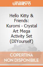 Hello Kitty & Friends: Kuromi - Crystal Art Mega  Activity Set (DIYourself) giochi